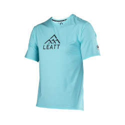 Джерси Leatt MTB Trail 1.0 X-Flow Jersey Aqua, L, 2024 5024130473