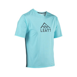 Джерси Leatt MTB Trail 1.0 X-Flow Jersey Aqua, L, 2024 5024130473