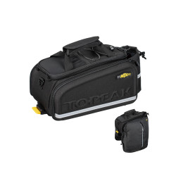 Сумка на багажник Topeak MTM TrunkBag EXP, WITH MTX QUICKTRACK® 2.0 SYSTEM, 16,6 л, черный TT9647B2