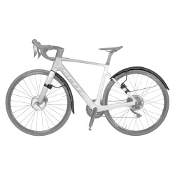 Комплект полноразмерных крыльев Topeak TetraFender R1&R2, 28", черный TC9670