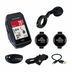 Беспроводной велокомпьютер Sigma ROX 11.1 EVO Sensor Set, 150+ функций, GPS, BLUETOOTH (Android, IOS), черный