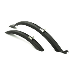 Комплект крыльев Author Mudguards AXP-02 X24, 24-29", 58 мм, черный 8-16061603