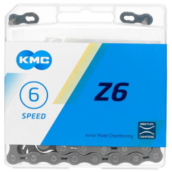 Цепь KMC Z6, 6,7,8 скоростей, 114 звеньев, 1/2" x 3/32", с замком 5-303711