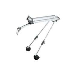 Багажник универсальный Topeak Roadie Rack, совместим с дисковыми тормозами, серебристый, TA2403