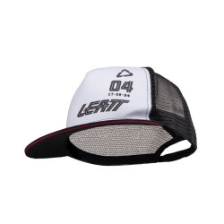 Бейсболка Leatt Trucker Cap Black/White, OS, 2025 5024400130