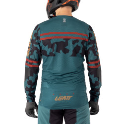 Джерси Leatt MTB Gravity 4.0 Jersey Teal, L, 2025 5025120202