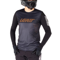 Джерси Leatt MTB Gravity 5.0 Jersey Black, M, 2025 5025010501