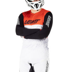 Джерси Leatt MTB Gravity 5.0 Jersey White, L, 2025 5025010562