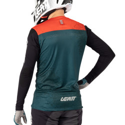 Джерси Leatt MTB Gravity 5.0 Jersey Teal, L, 2025 5025010542