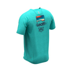 Джерси подростковая Leatt MTB All Mountain 2.0 Junior Jersey Aqua, L, 2024 5024140202