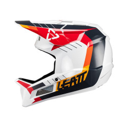 Шлем Leatt MTB Gravity 2.0 Helmet White/Red, M, 2025 1024120212