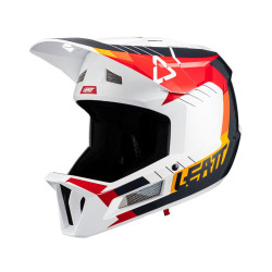 Шлем Leatt MTB Gravity 2.0 Helmet White/Red, M, 2025 1024120212