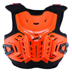 Защита панцирь подростковый Leatt Chest Protector 4.5 Junior Orange/White, S/M, 2025 5017120114