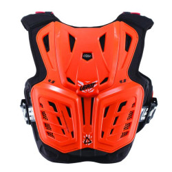 Защита панцирь подростковый Leatt Chest Protector 4.5 Junior Orange/White, S/M, 2025 5017120114