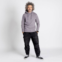 Толстовка IXS Brand organic 2.0 hoodie Dirty Purple, L, 2024 473-510-4070-158-L