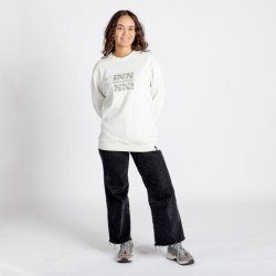 Толстовка IXS Brand organic 2.0 sweater Offwhite, S, 2024 473-510-4072-001-S