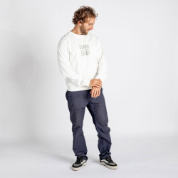 Толстовка IXS Brand organic 2.0 sweater Offwhite, S, 2024 473-510-4072-001-S