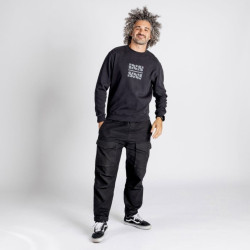 Толстовка IXS Brand organic 2.0 sweater Black, XL, 2024 473-510-4072-003-XL