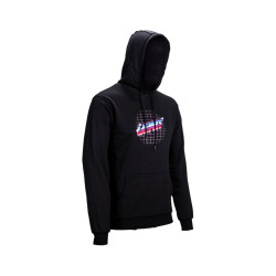 Толстовка Leatt Core Hoodie Black, XXL, 2025 5025700264