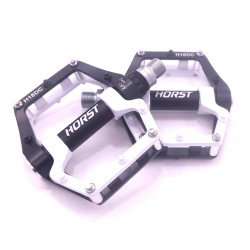Педали Horst H18DC, черно-белый 00-170875