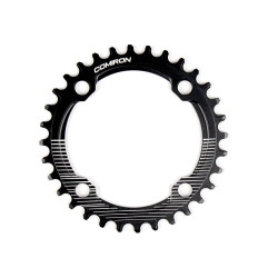 Звезда передняя Comiron Narrow Wide BCD 104 34T черная 703629