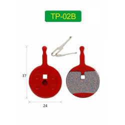 Тормозные колодки Toopre TP-02B металл, для BB5, Clarks