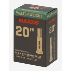 Камера Maxxis Welter Weight 20x1.50/2.50 0.8 мм Schrader 48 мм EIB00160300