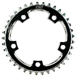 Звезда передняя Colt BMX Race, 37T 110BCD, черный