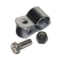 Хомут тормоза Shimano, на тормозной рычаг 3/4", станд. болт и гайка