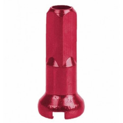 Ниппель для спиц HT Alu 2.0 x 14mm Red JY-001RED14