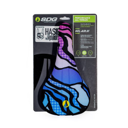 Седло SDG Bel-Air V3 Artist Camo Alloy Purple 06229DS