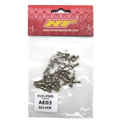 Шипы к педалям HT AE03 Pins Silver 1363HT100013