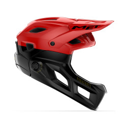 Шлем Met Parachute MCR Fusion Red, S, 2025 3HM120CE00SRD2