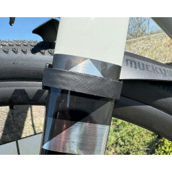 Крыло переднее Mucky Nutz Mini Face Fender Black MN0254