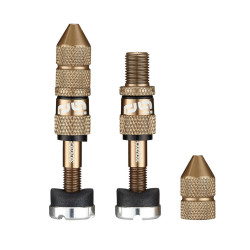 Ниппель бескамерный E*Thirteen Quickfill Gen2 16-24mm 2 шт. Schrader Bronze TR2UNA-129