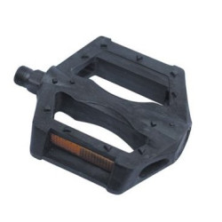 Педали пластиковые, с отражателем, черный 00-170170