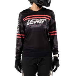 Джерси женская Leatt MTB Gravity 4.0W Jersey Black, M, 2025 5025107862