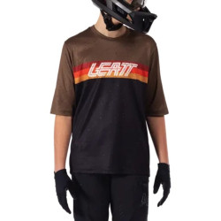 Джерси подростковая Leatt MTB Enduro 3.0 Junior Jersey Black, M, 2025 5025108381
