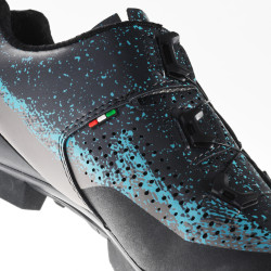 Велотуфли женские Gaerne G.Lampo Lady Matt Black/Gray Azure, 41, 2025 3878-007-41