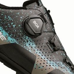 Велотуфли женские Gaerne G.Lampo Lady Matt Black/Gray Azure, 38, 2025 3878-007-38