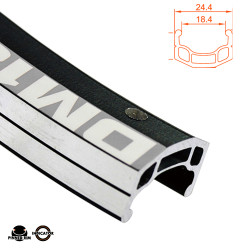 Обод AlexRims DM18 559X26/21х18 мм, 32 отв, F/V, черный 00-220085