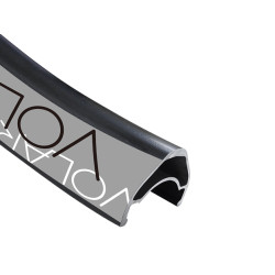 Обод AlexRims Volar 2.3 622X28/23х18 мм, 32 отв, F/V, черный 00-220080