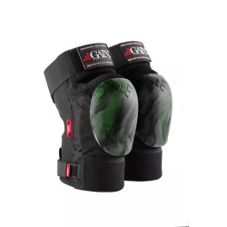 Защита колена Gain THE SHIELD PRO, размер XL, 42-50 см, зеленый/черный 03-001263