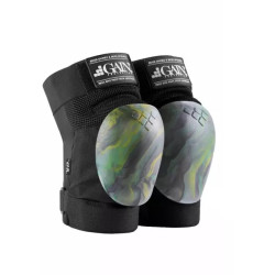 Защита колена Gain THE MVP hard shell knee pads, размер XXS 25-30 см, золотой/зеленый 03-001300