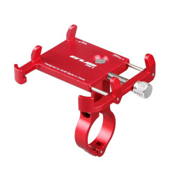 Держатель смартфона на руль GUB PRO2, красный 09-300162