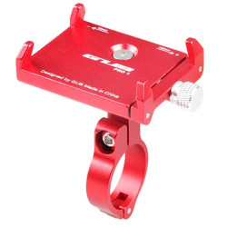 Держатель смартфона на руль или вынос GUB PRO1, красный 09-300172