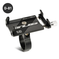 Держатель смартфона на руль GUB G-81, 3,5-6,2", черный 09-300177