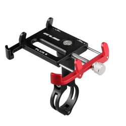 Держатель смартфона на руль GUB PLUS6, красно-черный 09-300197