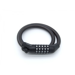 Велозамок Author ASL-44 SpirCod, 12х700 мм, черный 8-17060302