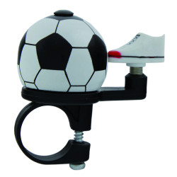 Звонок "футбол", диаметр 38мм, черно-белый 5-420103